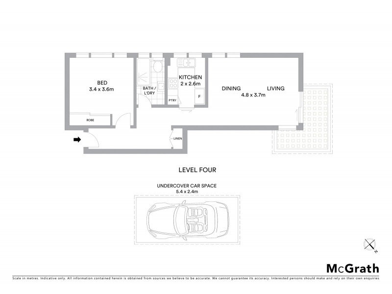 15/74 Cairo Street, Cammeray NSW 2062 Floorplan