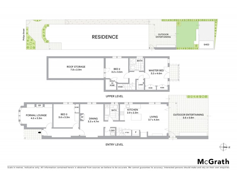 8 Phillips Street, Neutral Bay NSW 2089 Floorplan