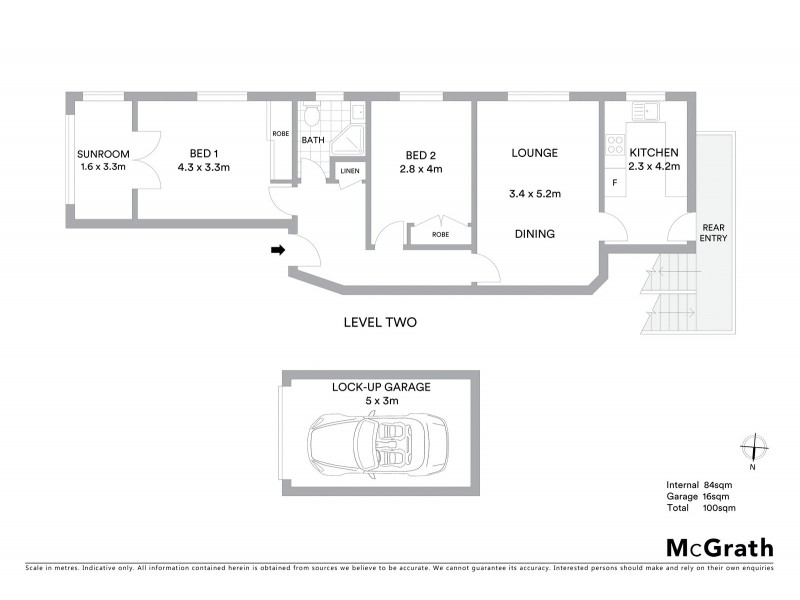 3/16 Shellcove Road, Neutral Bay NSW 2089 Floorplan