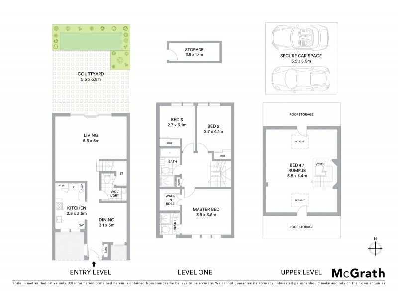 4/15 Kyngdon Street, Cammeray NSW 2062 Floorplan