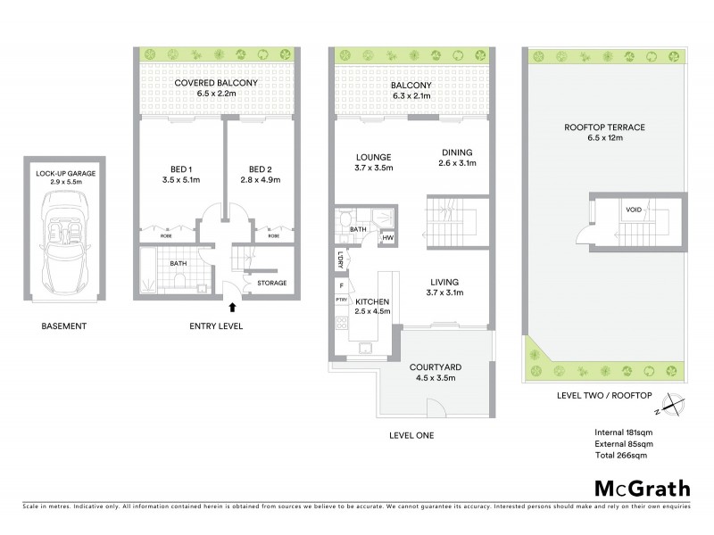 9/66 Bent Street, Neutral Bay NSW 2089 Floorplan
