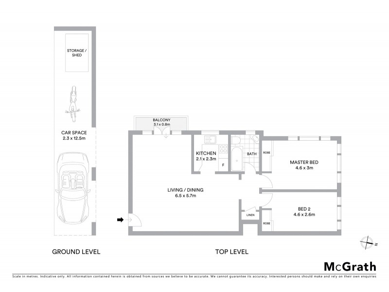 5/1 Cammeray Avenue, Cammeray NSW 2062 Floorplan