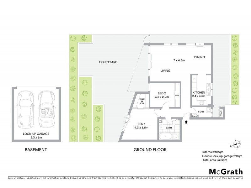 3/83 Shirley Road, Wollstonecraft NSW 2065 Floorplan
