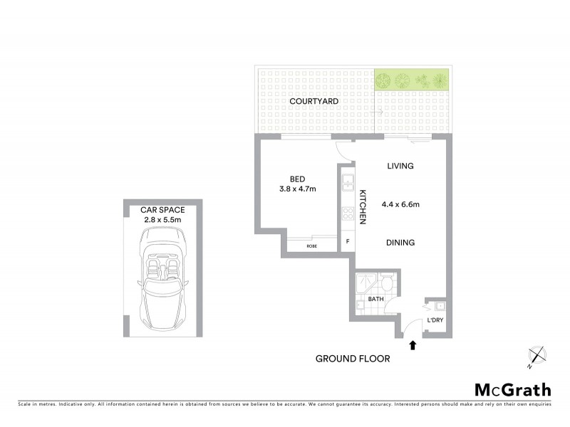 7/38 Sinclair Street, Wollstonecraft NSW 2065 Floorplan