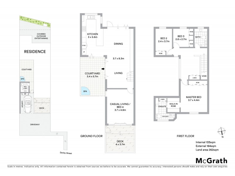 D/5A Darley Street, Neutral Bay NSW 2089 Floorplan