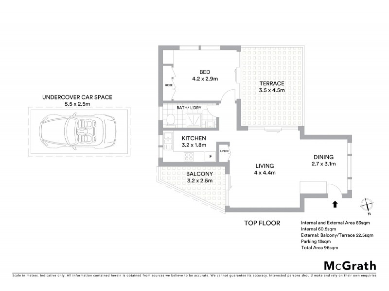 15/3 Mosman Street, Mosman NSW 2088 Floorplan