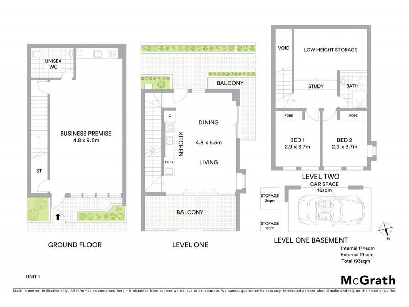 1/481 Willoughby Road, Willoughby NSW 2068 Floorplan