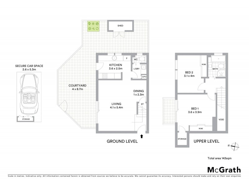 4/36 Rosalind Street, Cammeray NSW 2062 Floorplan