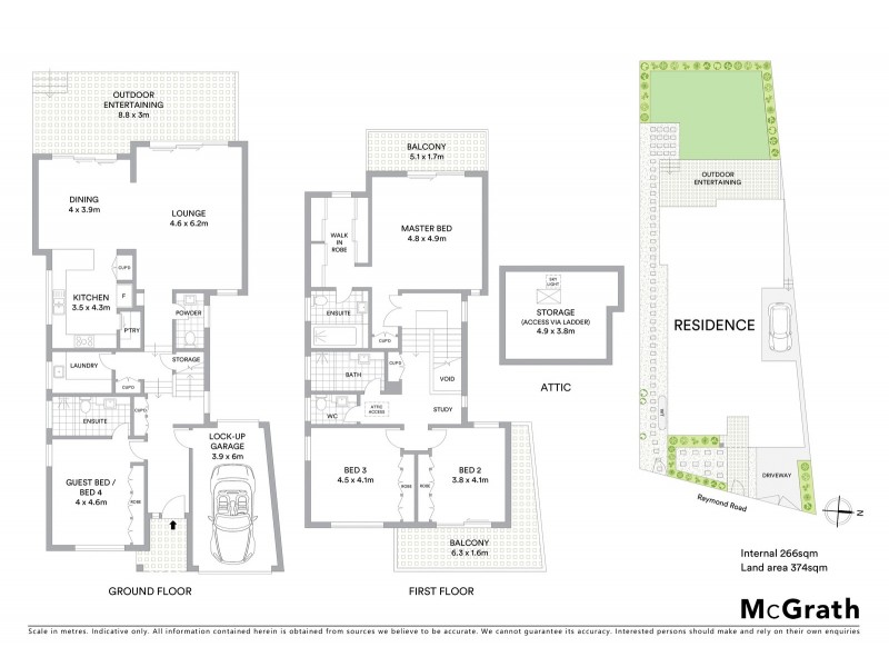 22 Raymond Road, Neutral Bay NSW 2089 Floorplan