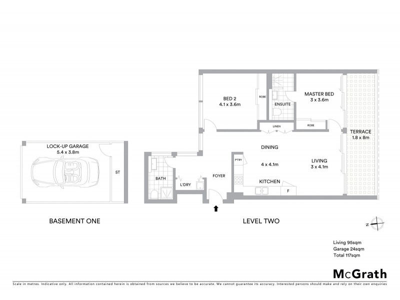 205/9 Young Street, Neutral Bay NSW 2089 Floorplan