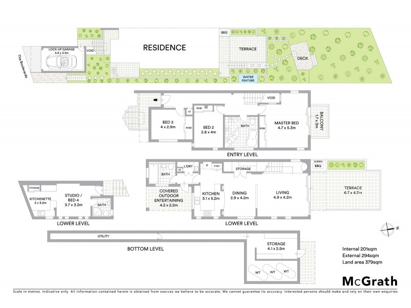 2/10 The Boulevarde, Cammeray NSW 2062 Floorplan