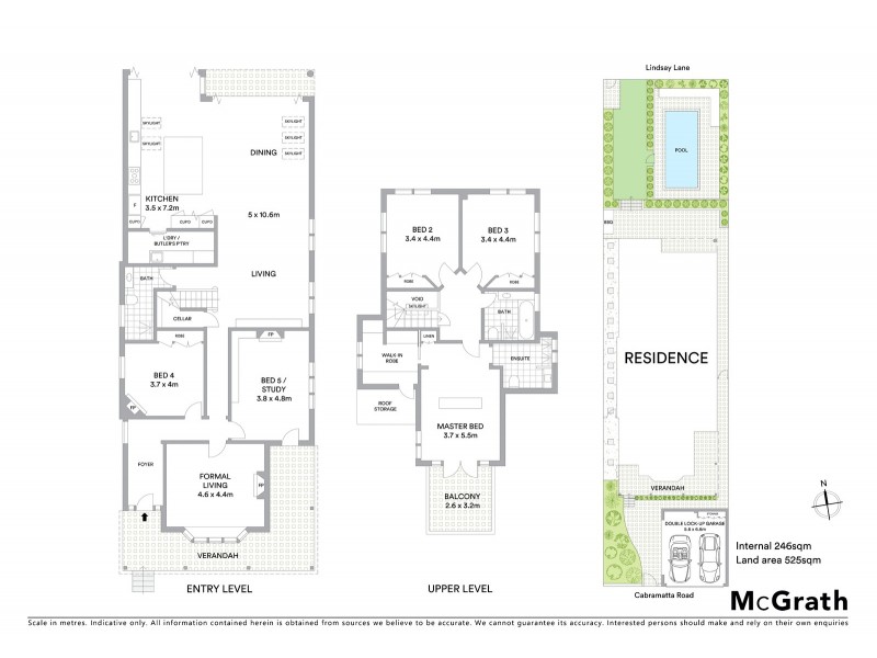 55 Cabramatta Road, Mosman NSW 2088 Floorplan