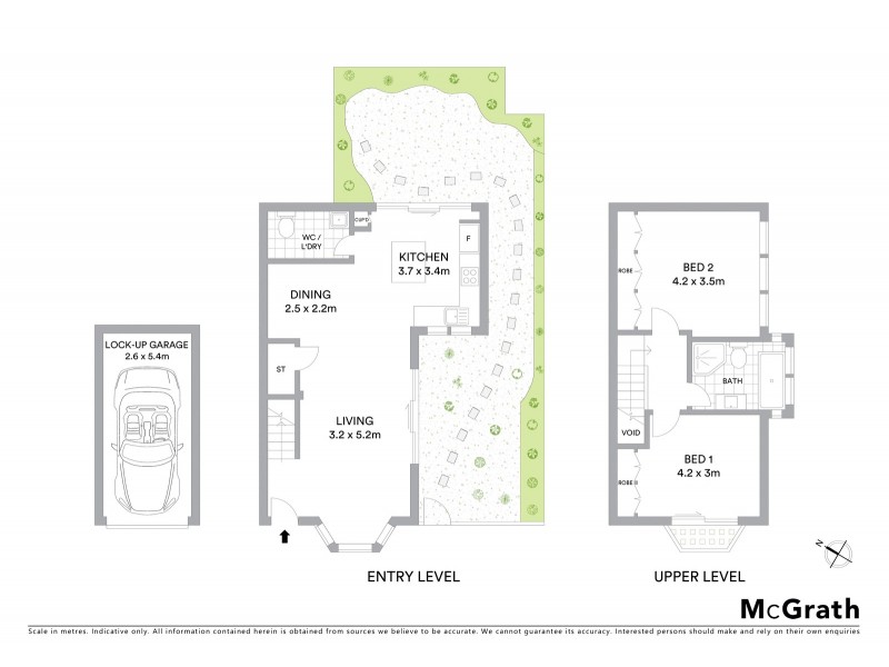 12/19 Sinclair Street, Wollstonecraft NSW 2065 Floorplan