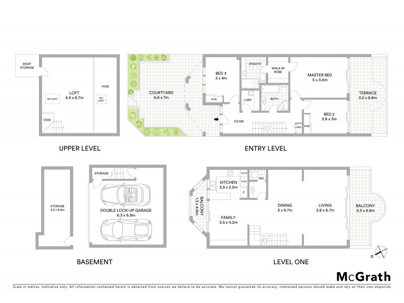 11/1 Bridge End, Wollstonecraft NSW 2065 Floorplan
