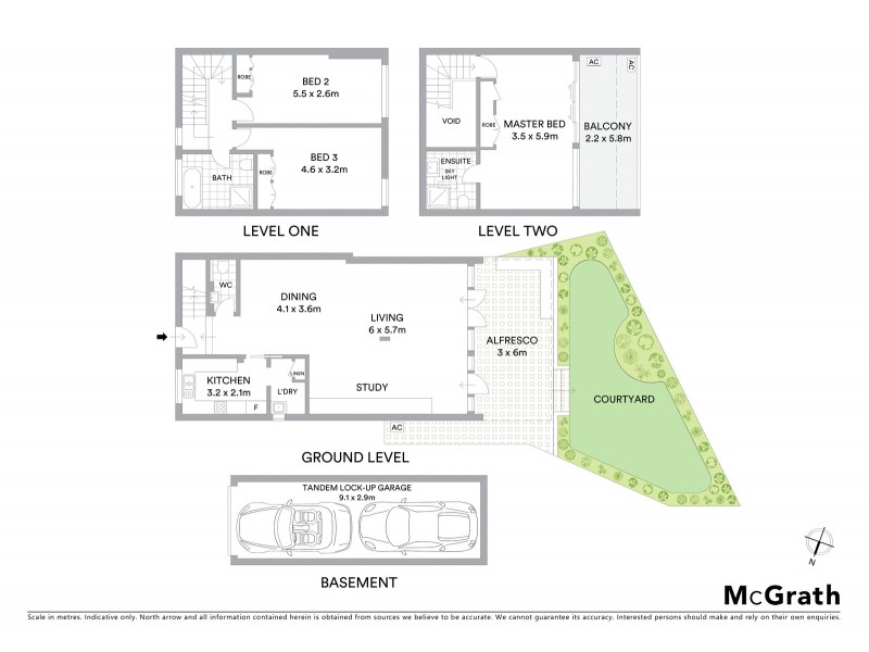 6/92 Bay Road, Waverton NSW 2060 Floorplan
