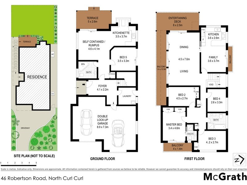 46 Robertson Road, North Curl Curl NSW 2099 Floorplan