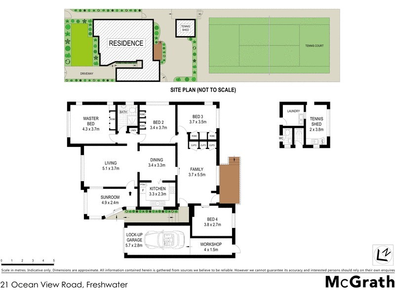 21 Ocean View Road, Freshwater NSW 2096 Floorplan