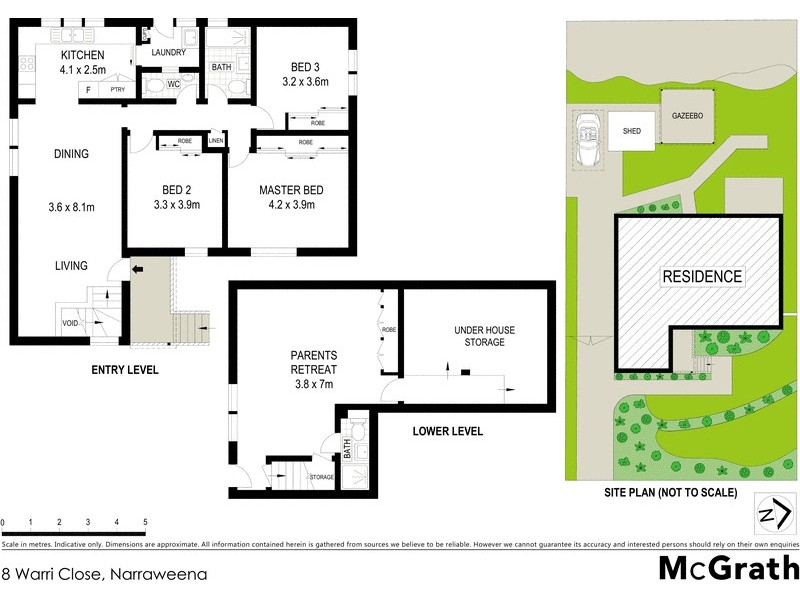 8 Warri Close, Narraweena NSW 2099 Floorplan