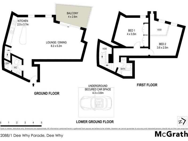 2088/1 Dee Why Parade, Dee Why NSW 2099 Floorplan