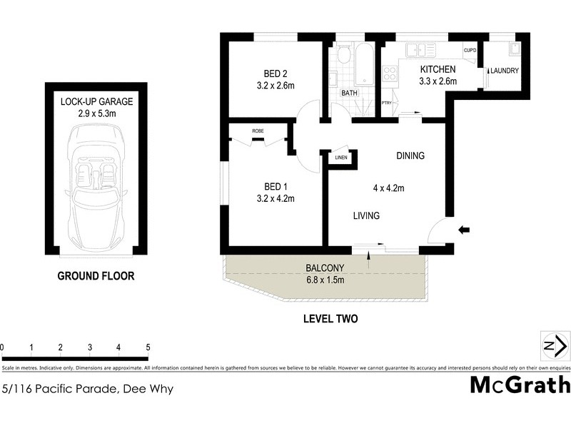 5/116 Pacific Parade, Dee Why NSW 2099 Floorplan