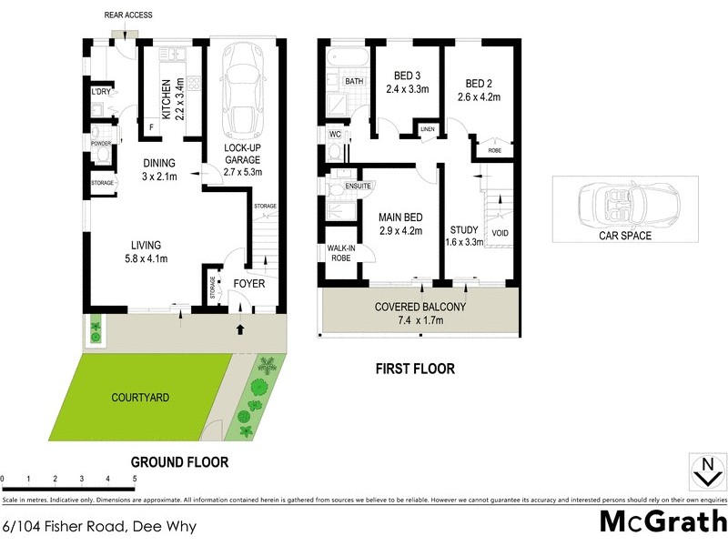 6/104 Fisher Road, Dee Why NSW 2099 Floorplan