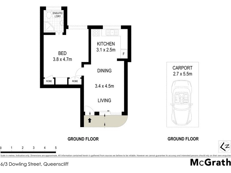 6/3 Dowling Street, Queenscliff NSW 2096 Floorplan