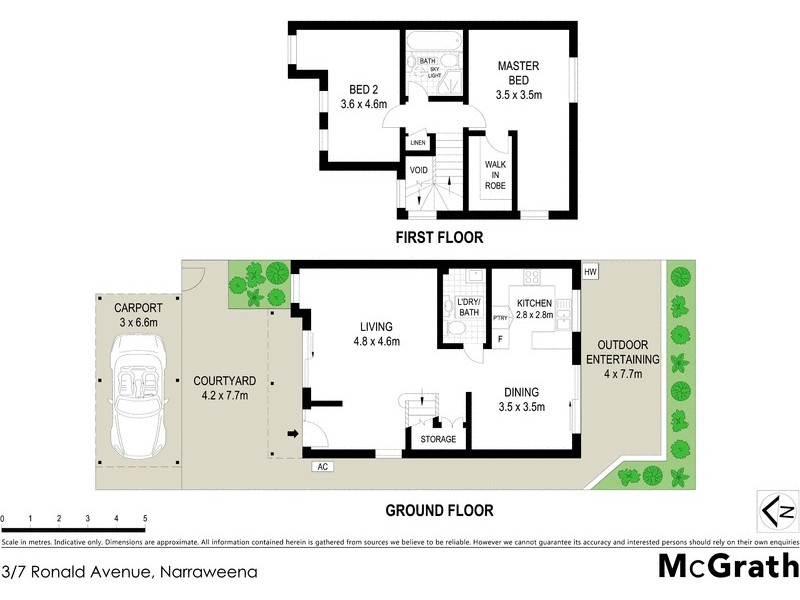 3/7 Ronald Avenue, Narraweena NSW 2099 Floorplan