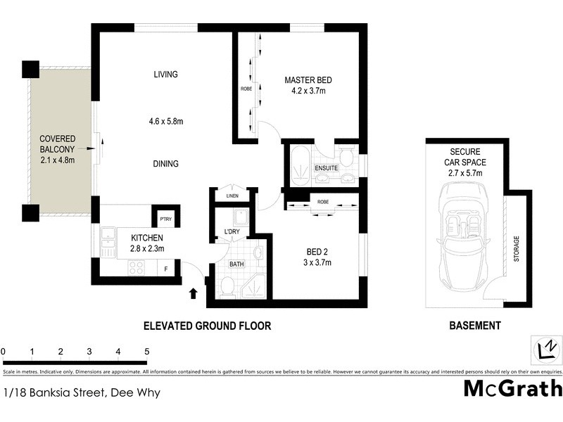1/18 Banksia Street, Dee Why NSW 2099 Floorplan