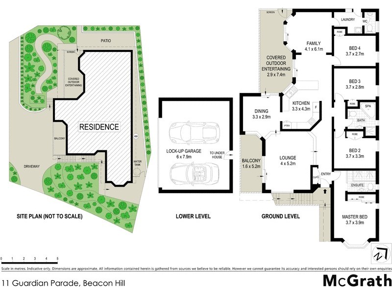 11 Guardian Parade, Beacon Hill NSW 2100 Floorplan