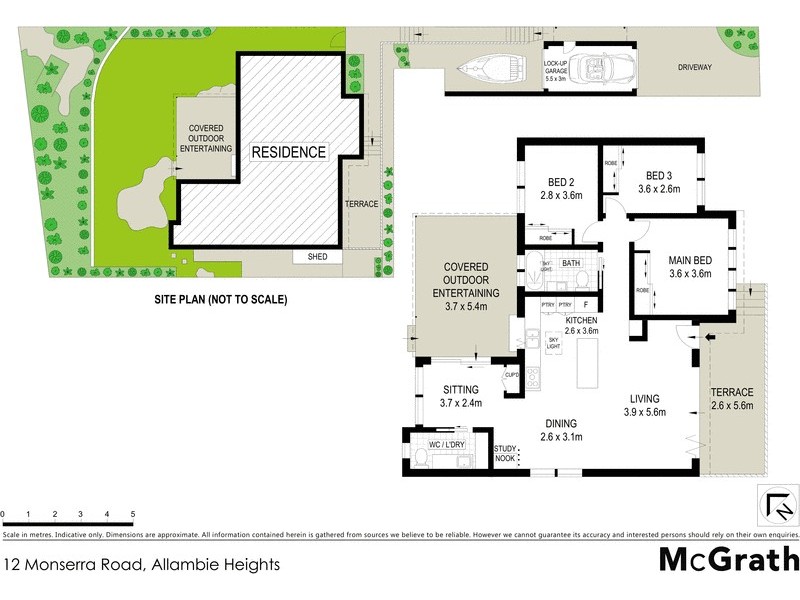 12 Monserra Road, Allambie Heights NSW 2100 Floorplan