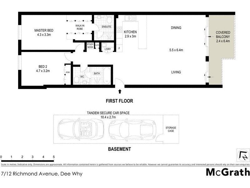 7/12 Richmond Avenue, Dee Why NSW 2099 Floorplan