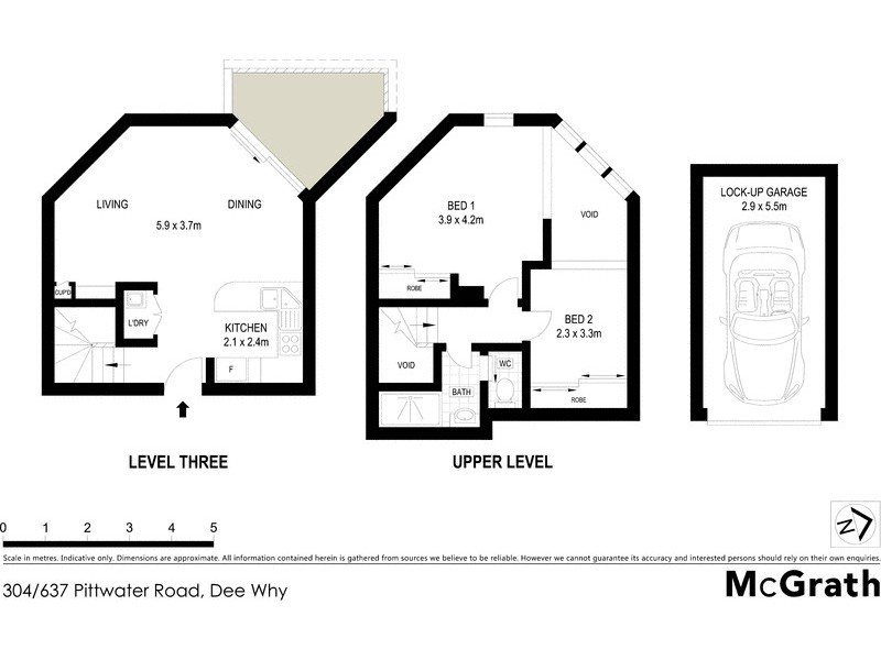 304/637 Pittwater Road, Dee Why NSW 2099 Floorplan