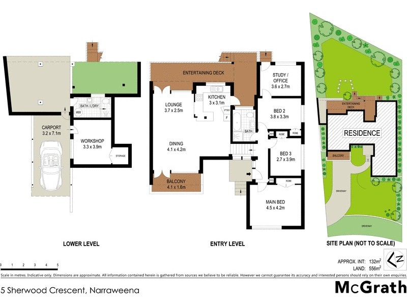 5 Sherwood Crescent, Narraweena NSW 2099 Floorplan