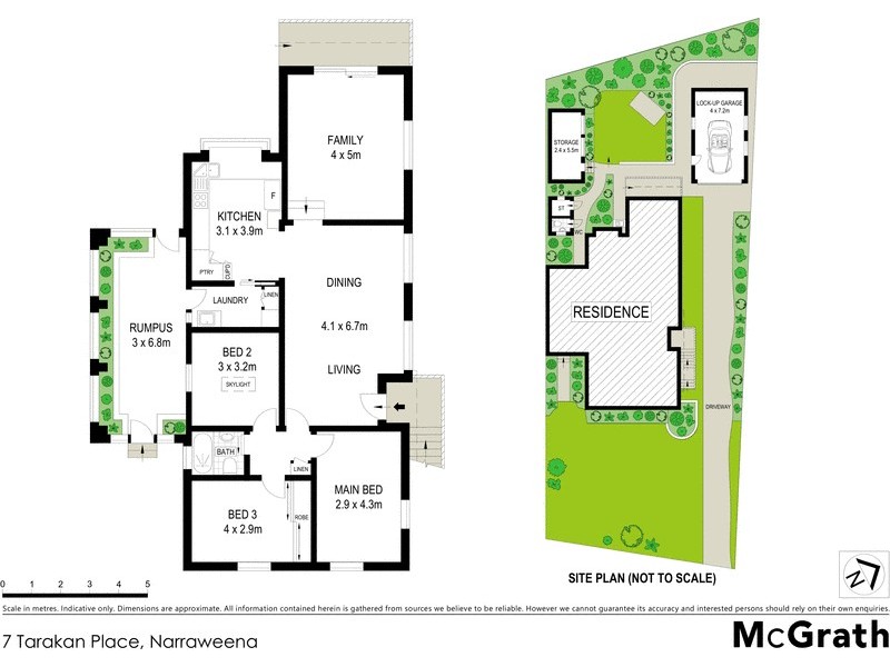 7 Tarakan Place, Narraweena NSW 2099 Floorplan