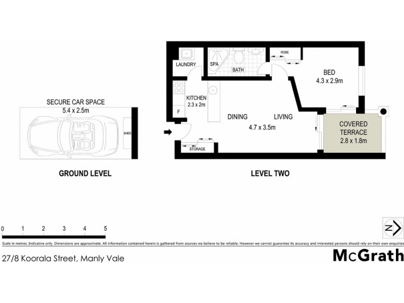 27/8 Koorala Street, Manly Vale NSW 2093 Floorplan