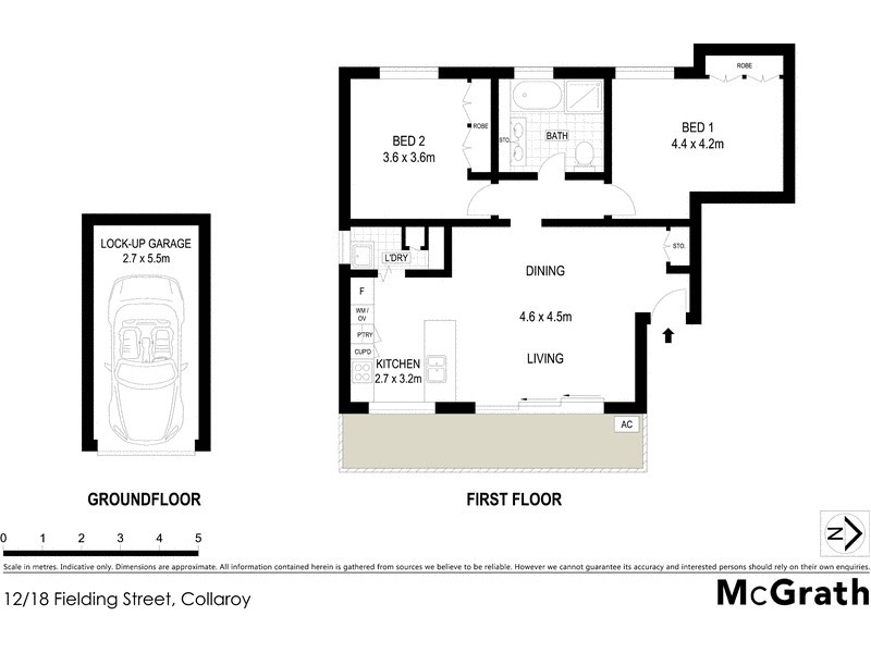 12/18 Fielding Street, Collaroy NSW 2097 Floorplan