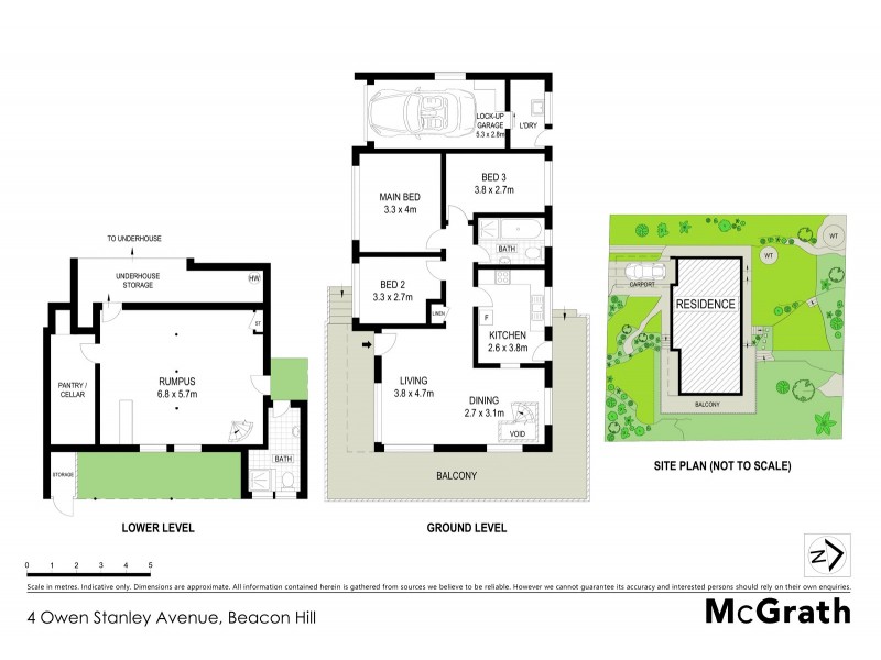 4 Owen Stanley Avenue, Beacon Hill NSW 2100 Floorplan