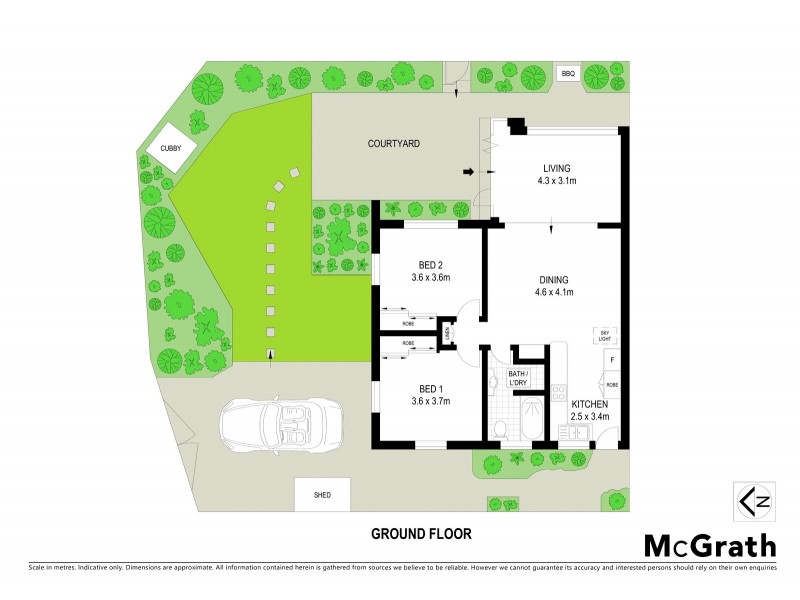 2/1 Kempsey Close, Dee Why NSW 2099 Floorplan