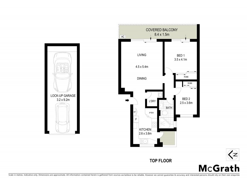 12/15 Frazer Street, Collaroy NSW 2097 Floorplan