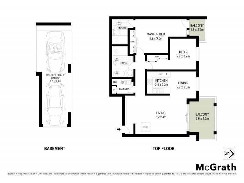 22/52 Howard Avenue, Dee Why NSW 2099 Floorplan