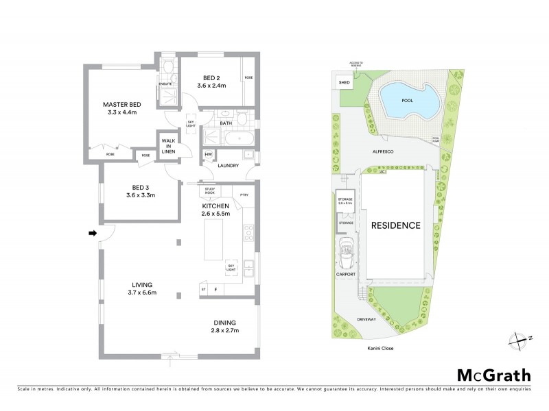 2 Kanini Close, Cromer NSW 2099 Floorplan