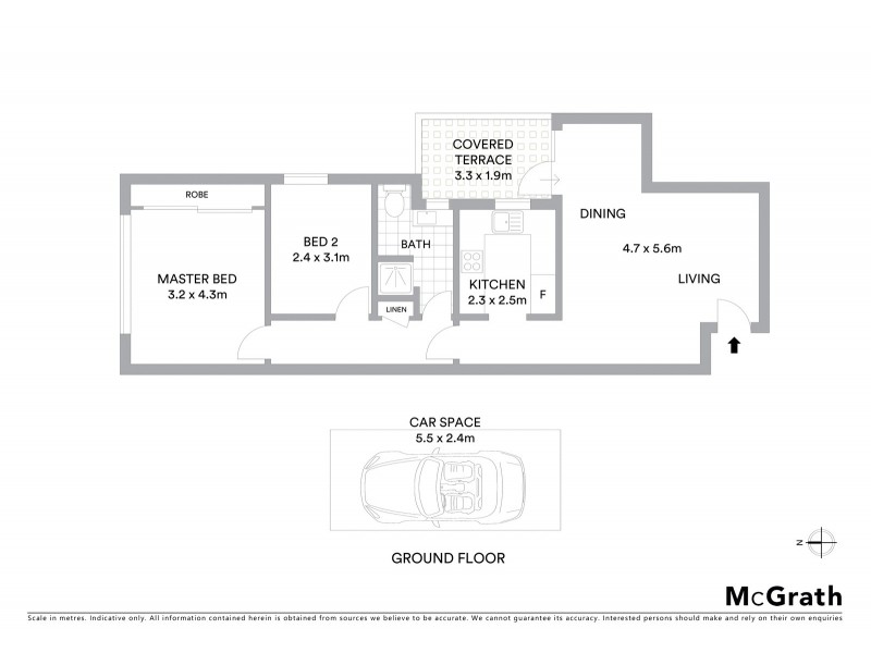 6/1 Lovett Street, Manly Vale NSW 2093 Floorplan