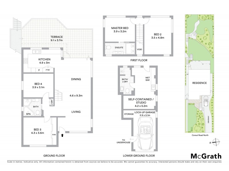 65 Consul Road North, Narraweena NSW 2099 Floorplan