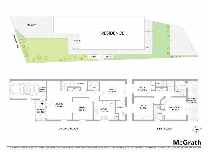 10 Campbell Avenue, Cromer NSW 2099 Floorplan