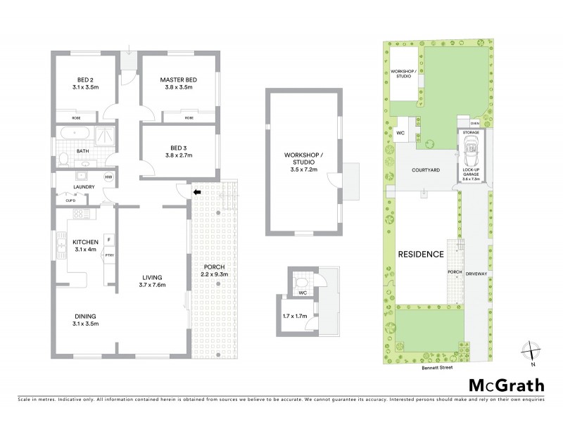 78 Bennett Street, Curl Curl NSW 2096 Floorplan