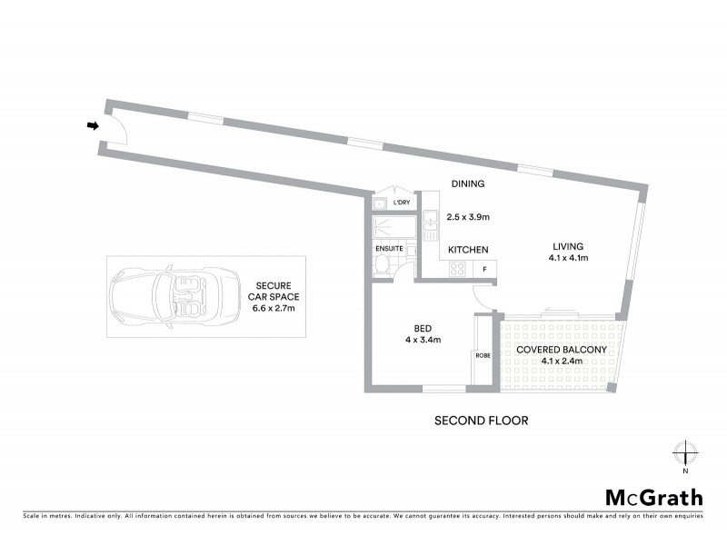 8/25 Fisher Road, Dee Why NSW 2099 Floorplan