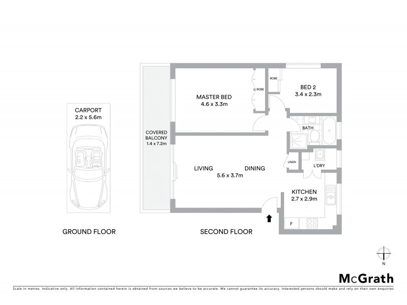 3/25 Stuart Street, Collaroy NSW 2097 Floorplan