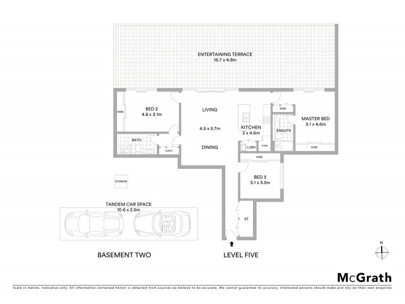 509/23 Pacific Parade, Dee Why NSW 2099 Floorplan