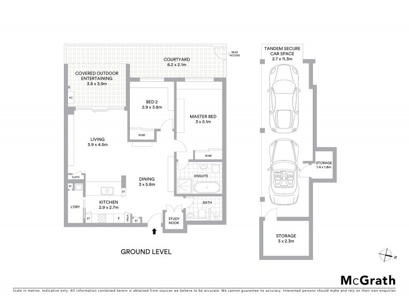 17/3 Mallard Lane, Warriewood NSW 2102 Floorplan