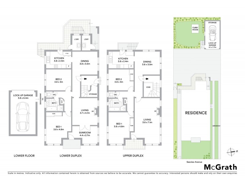 3 Seaview Avenue, Curl Curl NSW 2096 Floorplan